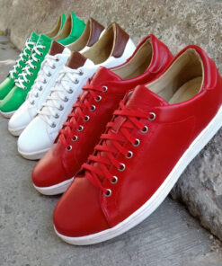 Tenis Clásico Sneaker Mamá Tele: Estilo y Confort en Piel Genuina